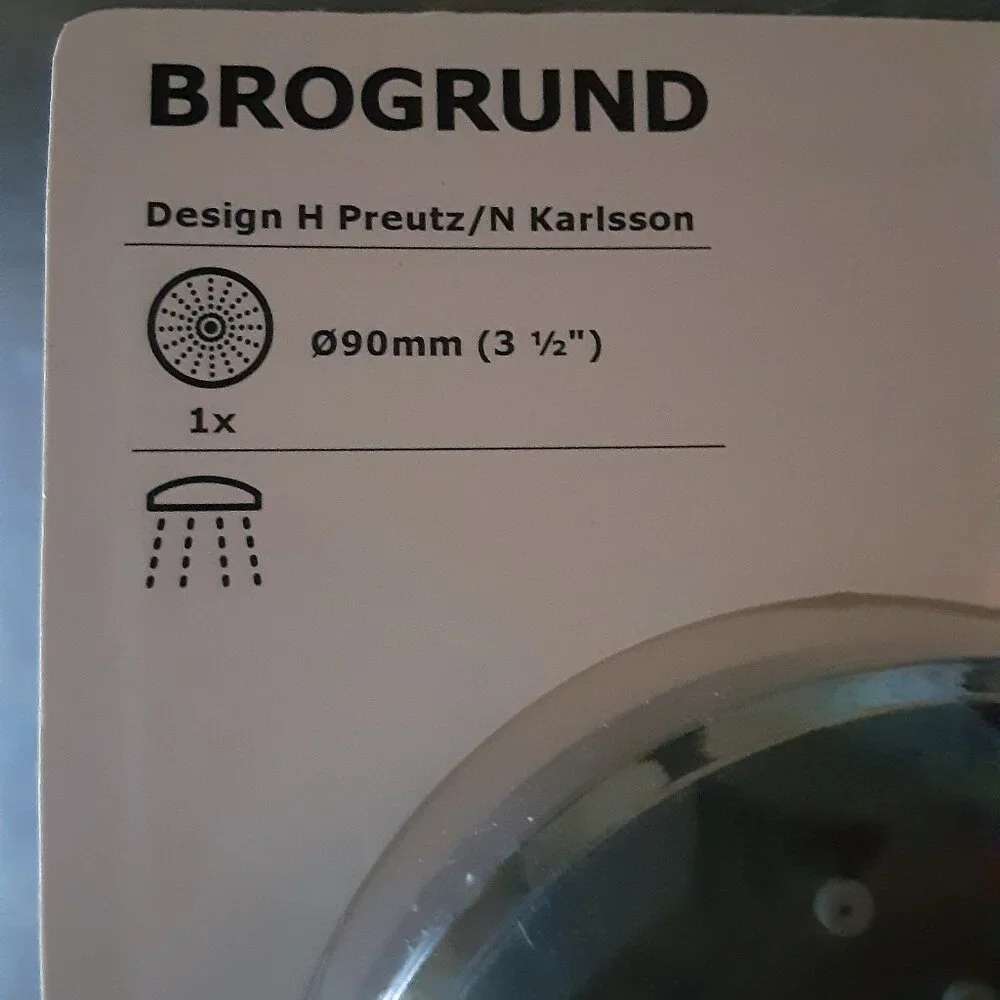 IKEA BROGRUND 3.5” Shower Head